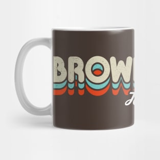 Retro Brownsville Texas Mug